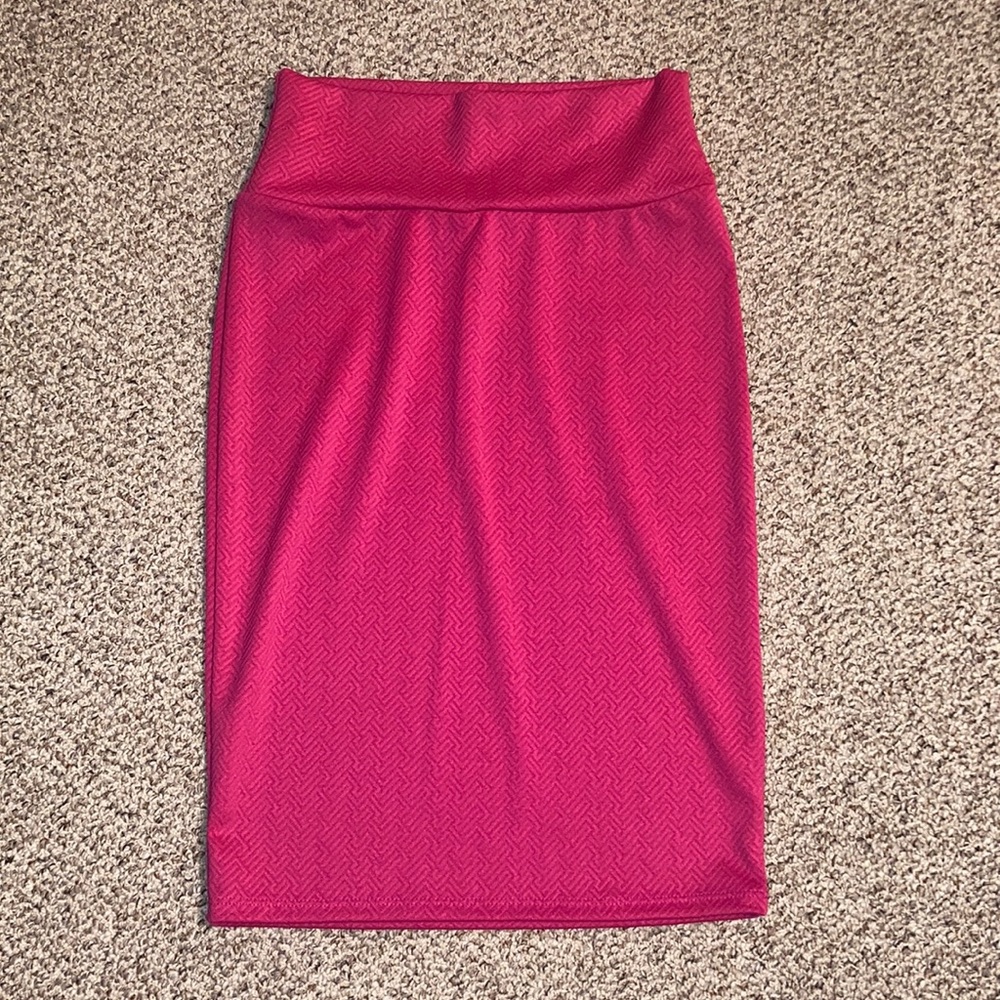 Hot Pink Skirt